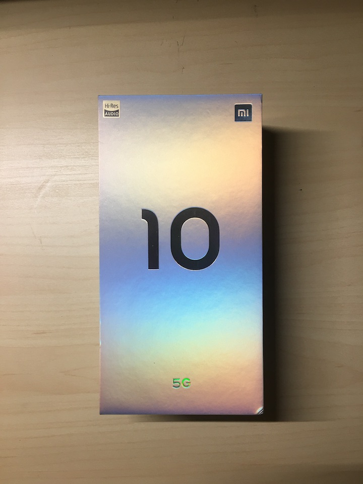 小米10外包装
