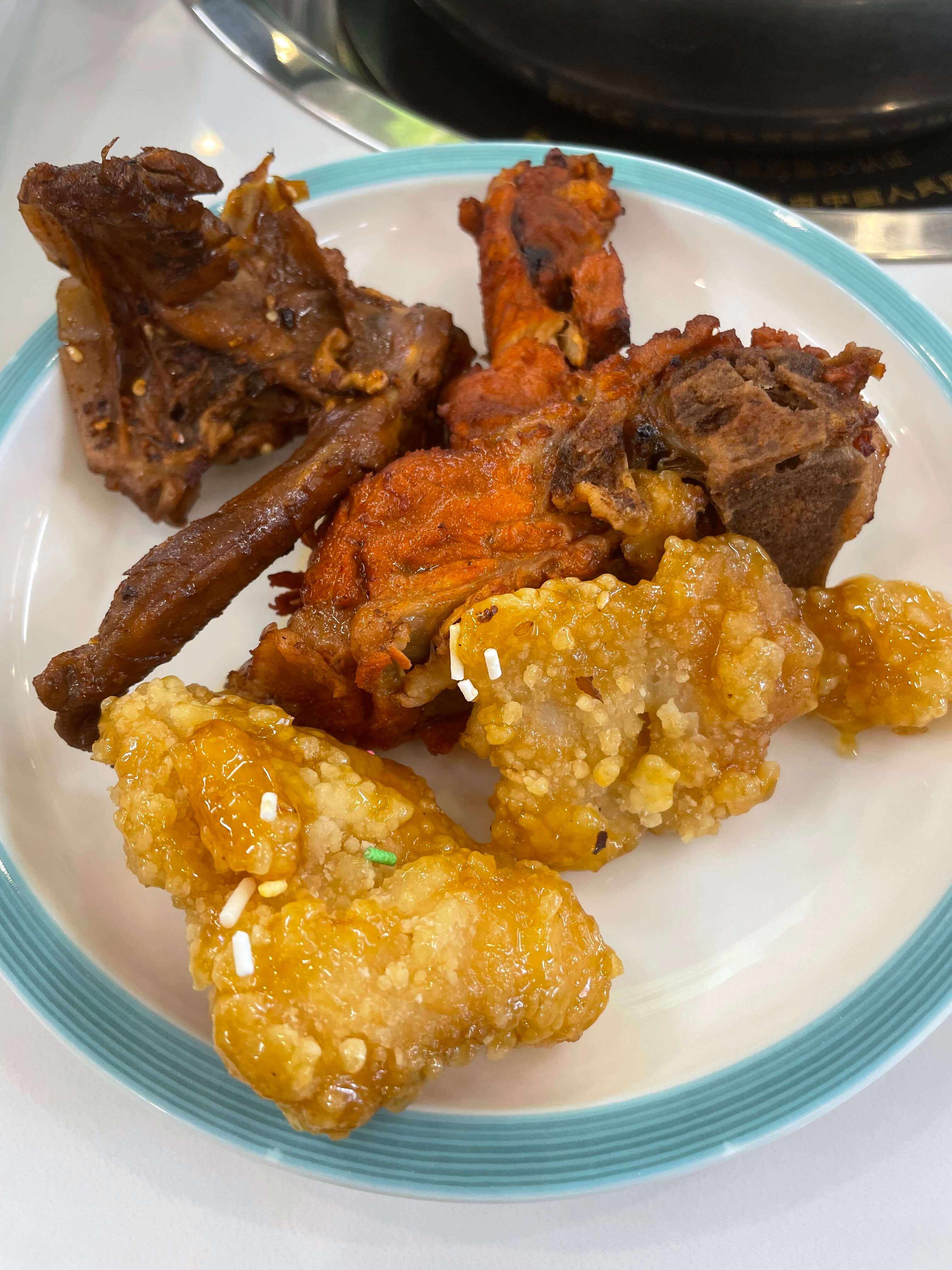 炒菜和肉菜